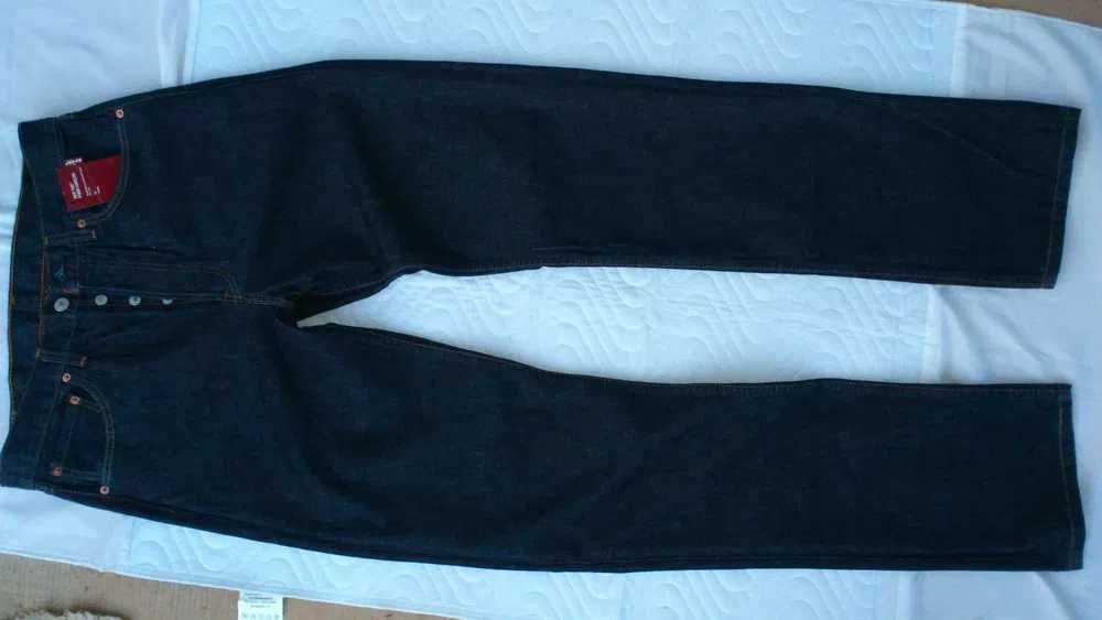 Джинсы Levi Strauss 501.Made in SPAIN,НОВЫЕ2002г33/36.ПОТ42ДЛ120ВИНТАЖ