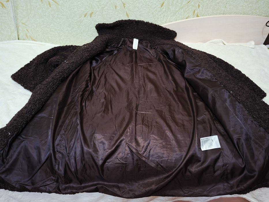 Жіноче пальто тедді,  54-56