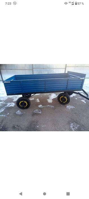 Прицеп двох осьний для мототрактора,трактора