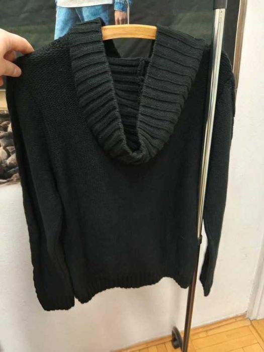 #570 Nowy sweter męski Troll z kapturem