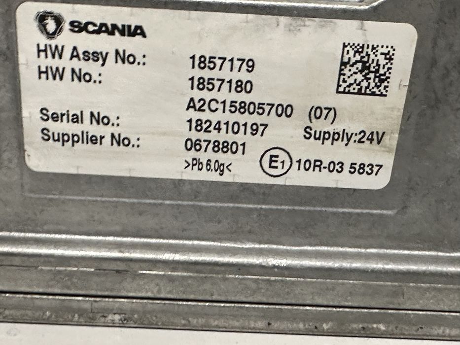 Sterownik komputer jednostka silnika ECU S8 Scania Euro 6