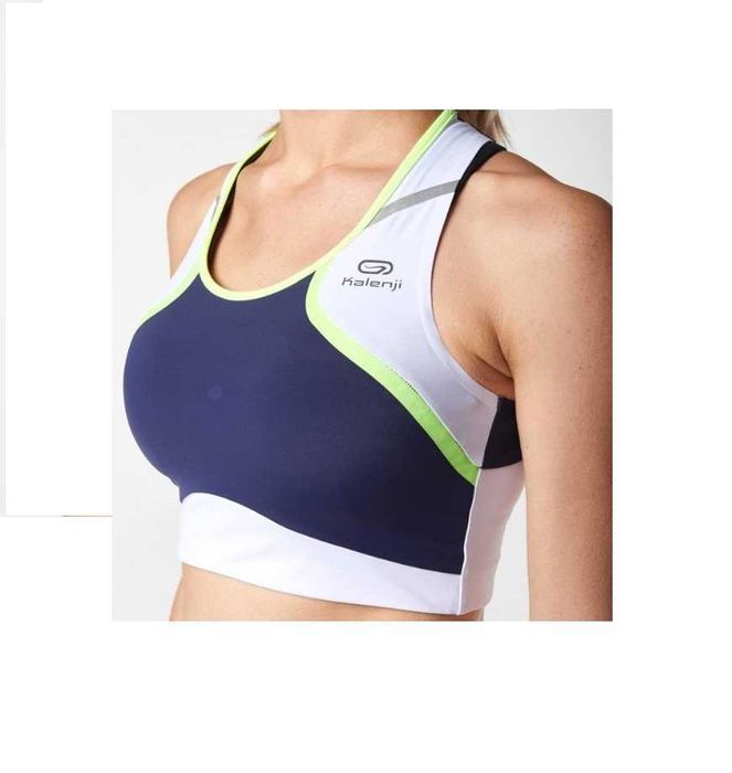 KALENJI KIPRUN Stanik Top Biustonosz Sportowy Do Biegania NOWY # XS