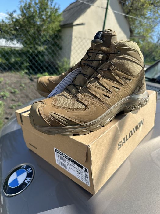 Продам берци ботинки Salomone 43 27.5 coyote/brown