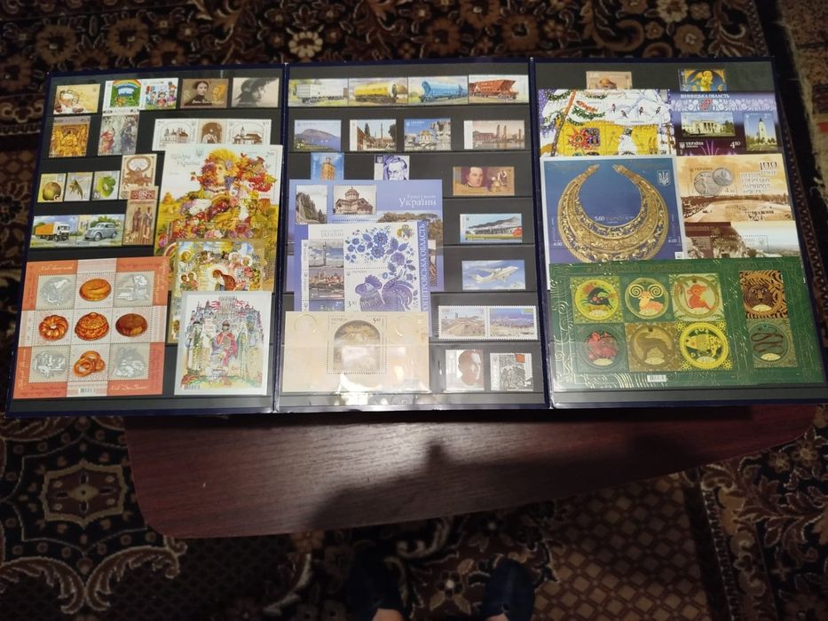 Поштові марки УЄФА - ЄВРО 2012. Комплект за 2013рік. Україна спортивна