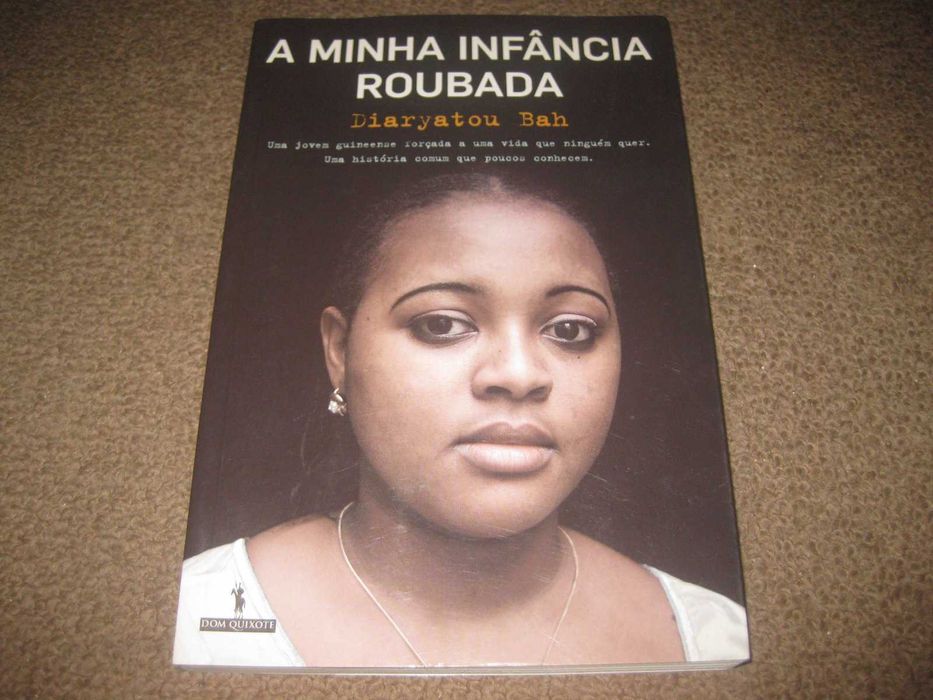Livro "A Minha Infância Roubada" de Diaryatou Bah