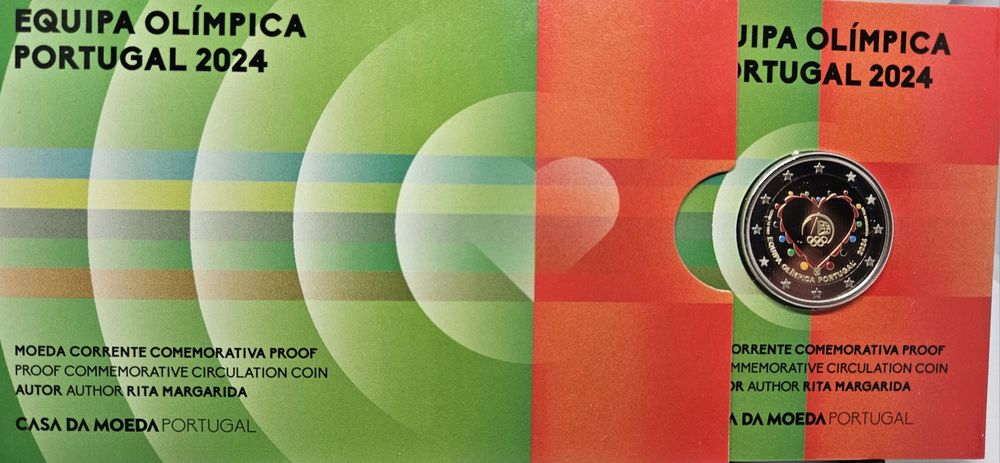 2 euros proof equipa olimpica 2024