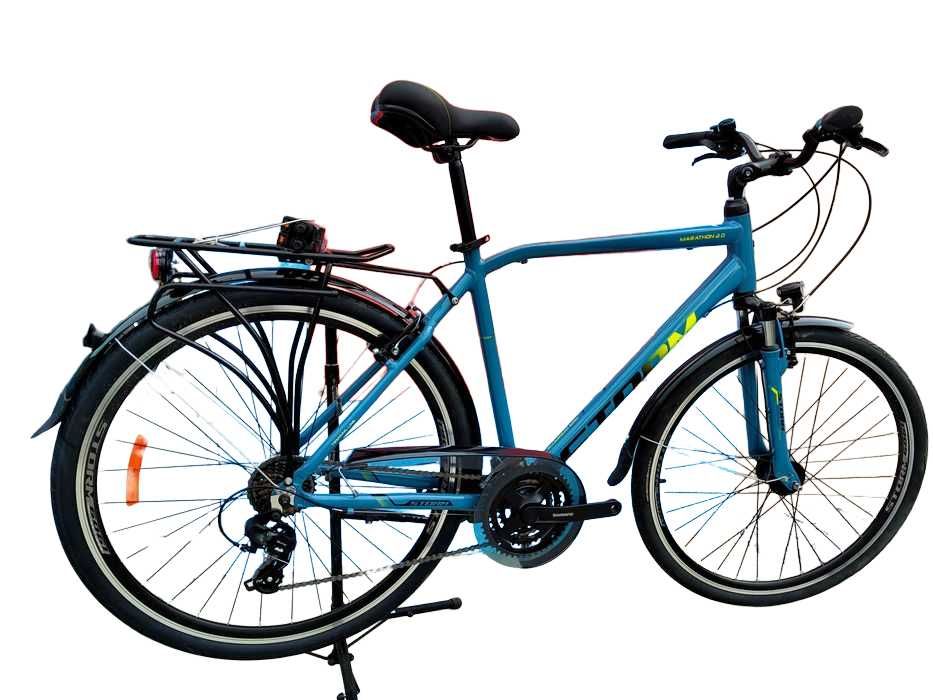 NOWY STORM MARATHON 2.0 MAN R 21" Koła 28 Shimano TOURNEY Trekkingowy!