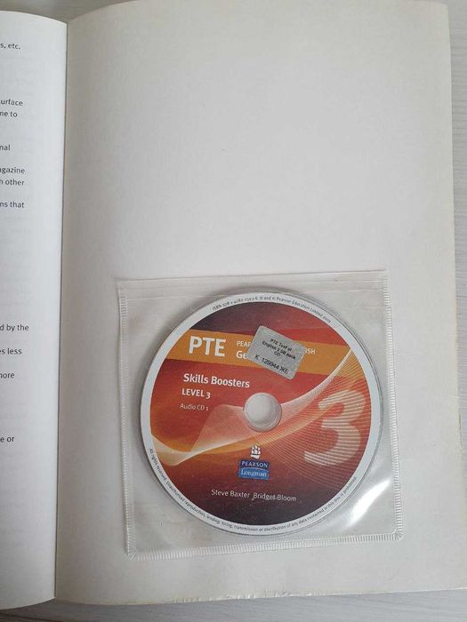 English PTE Pearson Test of English Student's Book тест НМТ