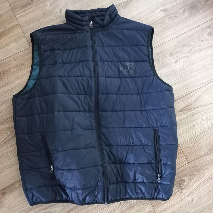 Wielka kamizelka męska  pikowana-4 XL