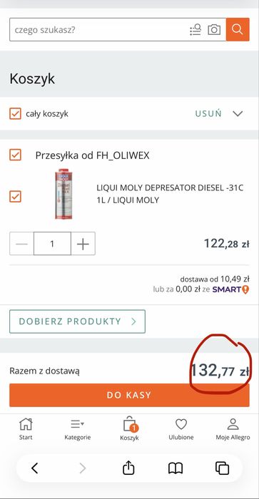 Антигель Liqui moly 1 л для дизеля