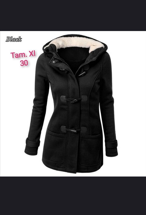 Casaco preto T. XL