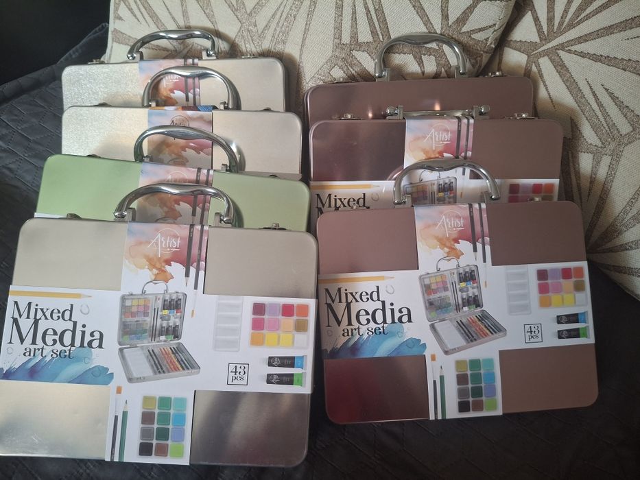 Набір творчості, для художників, подарунок, акрилові фарби