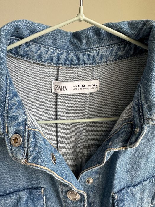 Koszula jeansowa dla dziewczynki Zara