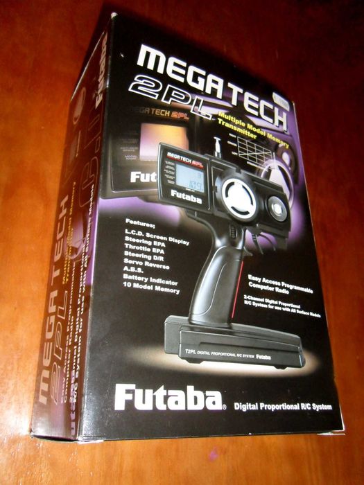 Comando RC Futaba MEGATECH 2 PL - NOVO