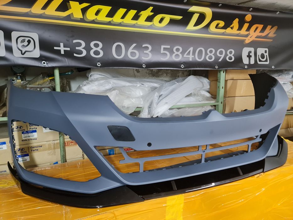 Бампер передній  М пакет для BMW G30 G31 LCI рестайл