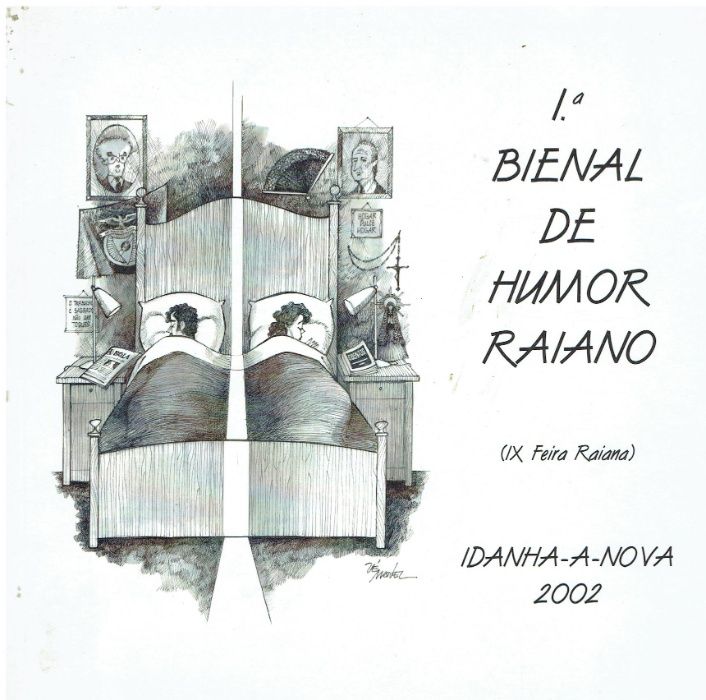 2541 - Caricaturas 1ª Bienal de Humor Raiano - Idanha-a-Nova 2002