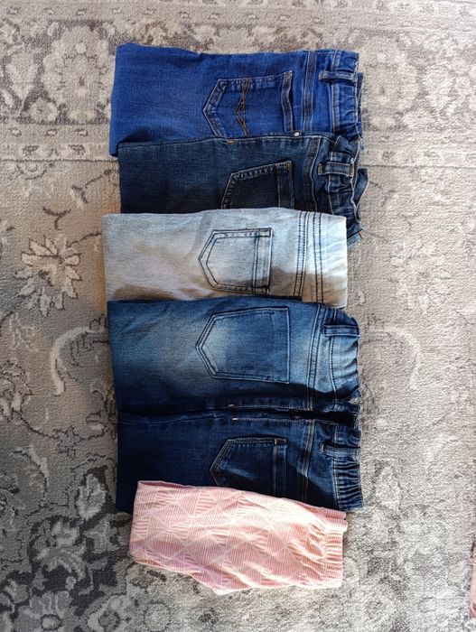 Paka, bluzy, komplety, długie spodnie, dziewczynka, 14 szt. r. 104