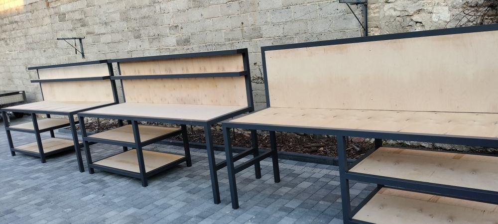 Solidny stół warsztatowy (Falbanek)