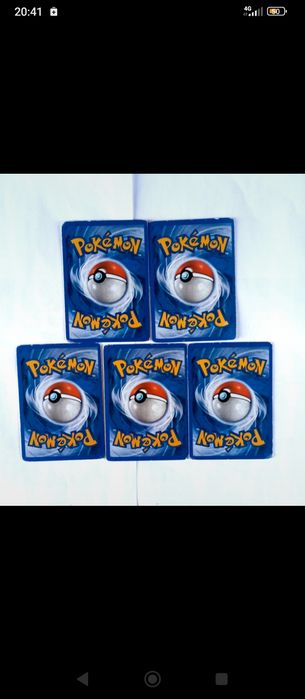 11 cartas Pokémon