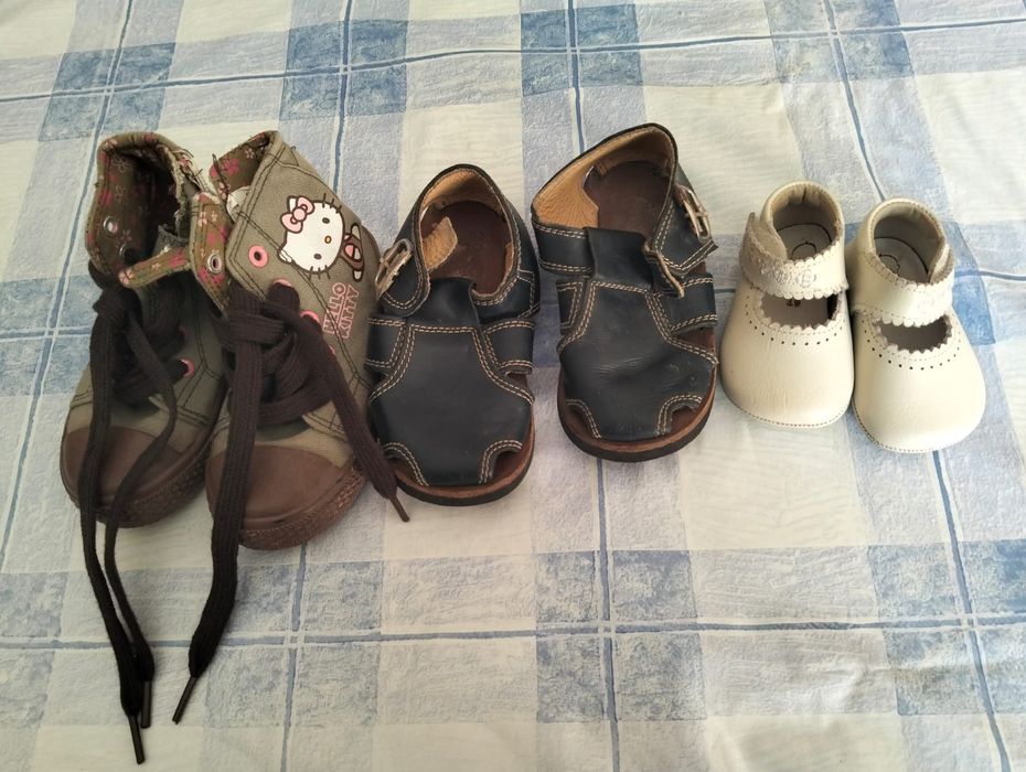 Calçado de bebé menina