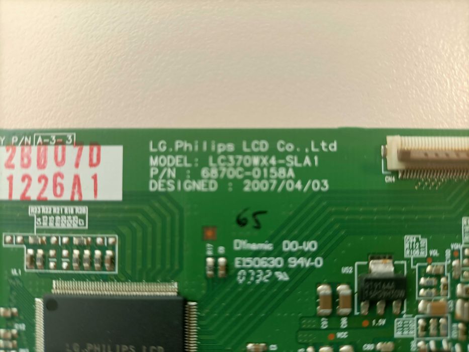 T-CON LG.Philips LCD LC370WX4-SLA1