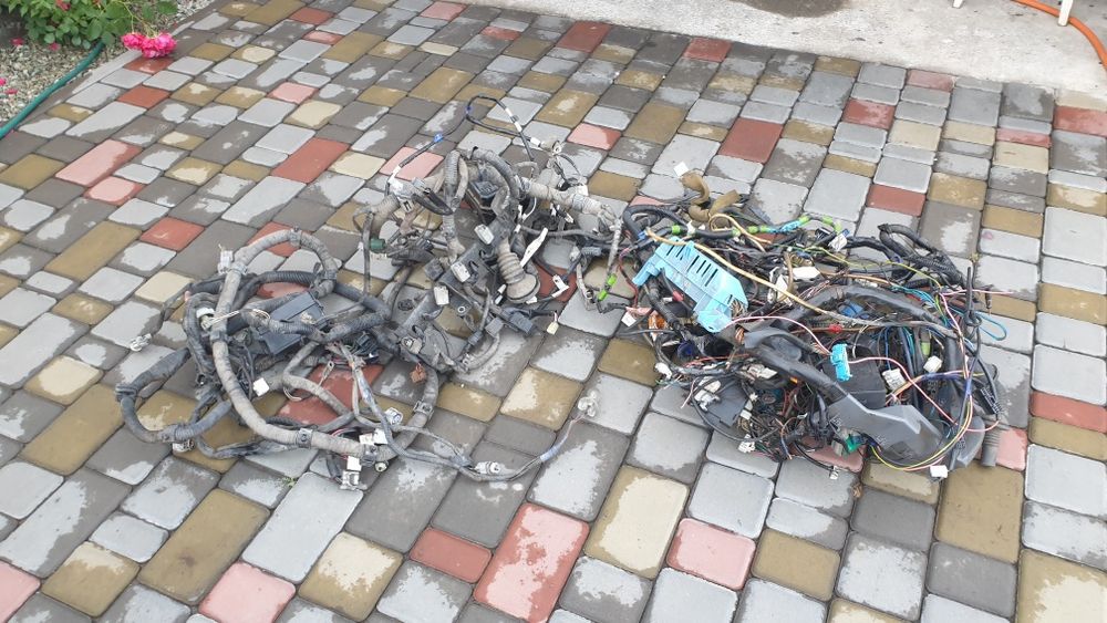 Toyota Corolla 100 Тойота Королла 4E-FE Проводка