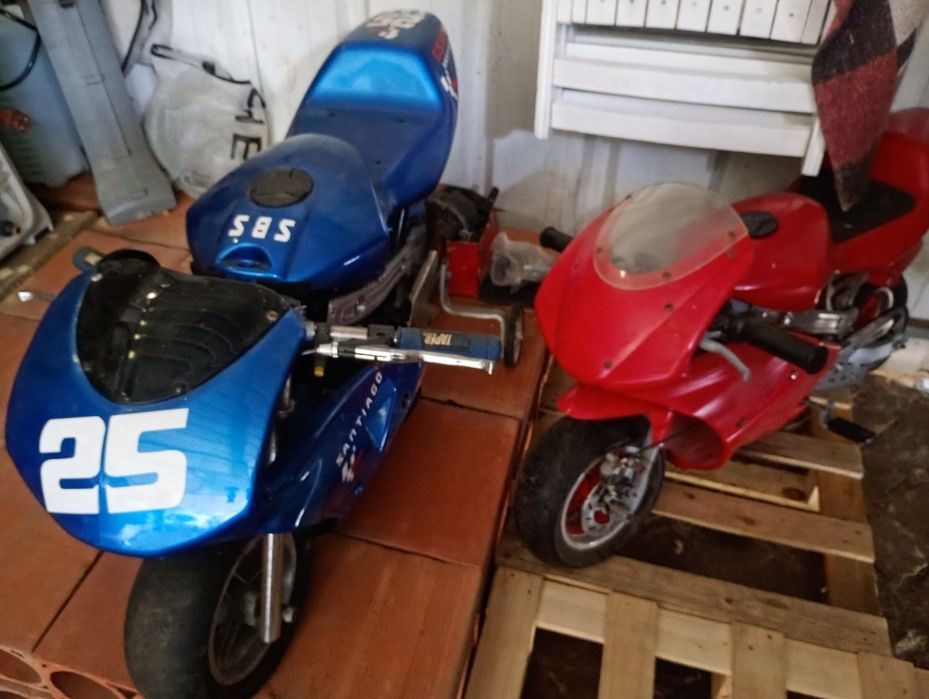 Duas Mini mota 50cc