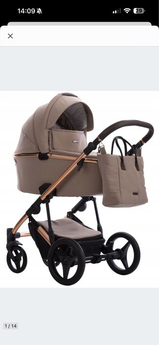 Wózek 2w1 Bebetto Loren Stella Premium Class