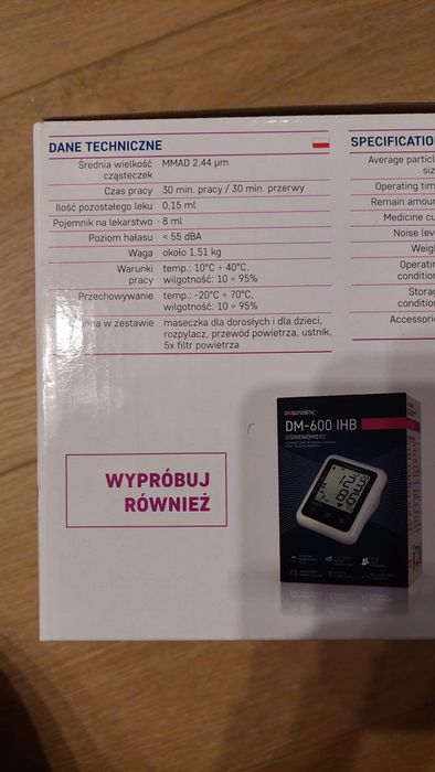 INHALATOR Diagnostic NANO do inhalacji dzieci