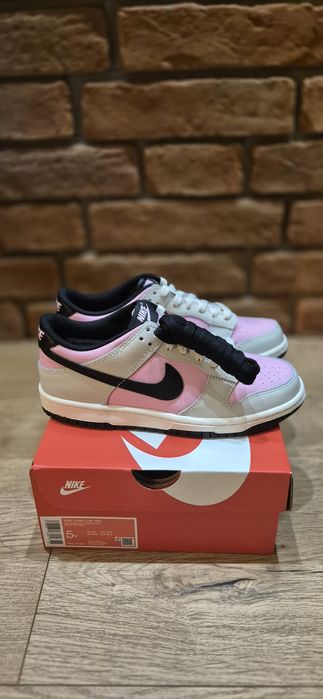 Nike Dunk Low - Pudrowy Róż - Nowe - 36,5, 37, 37.5