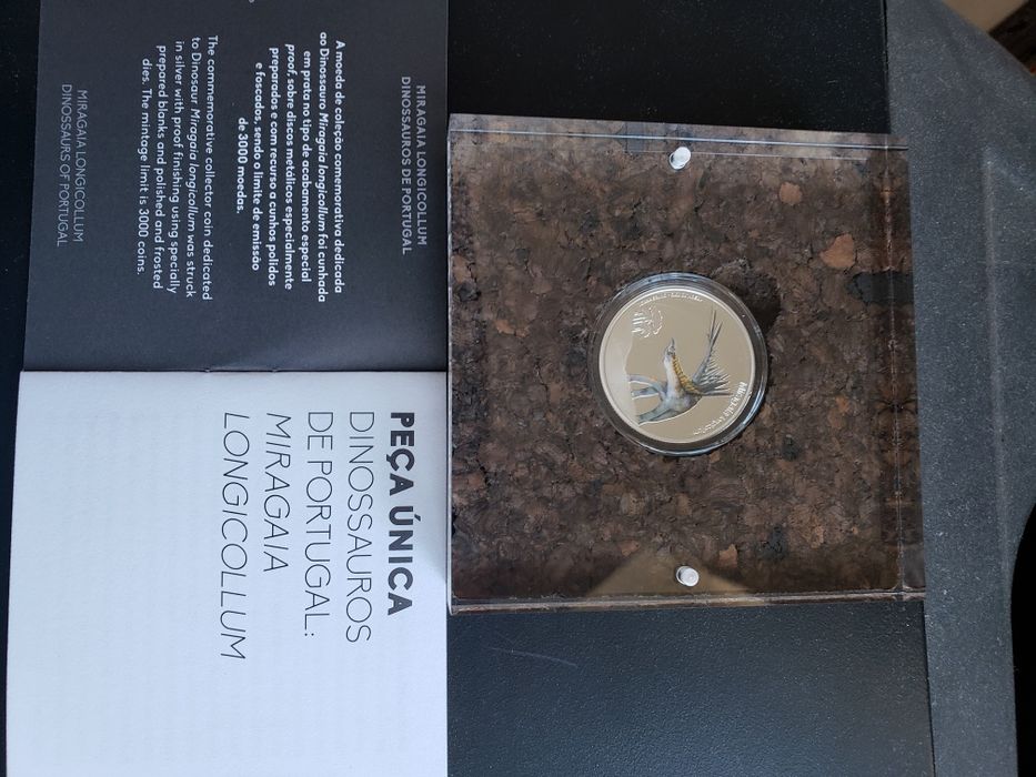 Moedas Dinossauros de Portugal