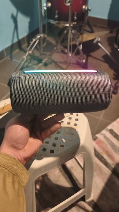 Coluna 360* com luzes