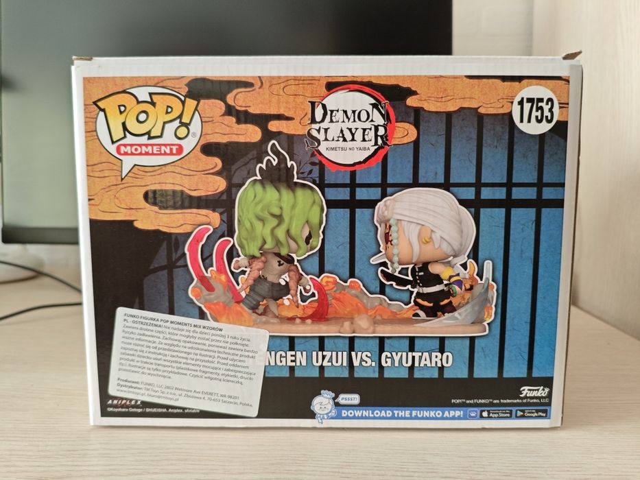 Figurka Funko pop Tengen Uzui vs Gyutaro moments 1753