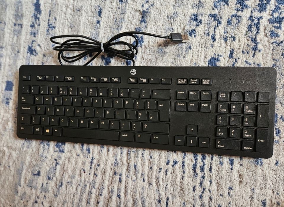 HP klawiatura czarna komputerowa model KBAR211