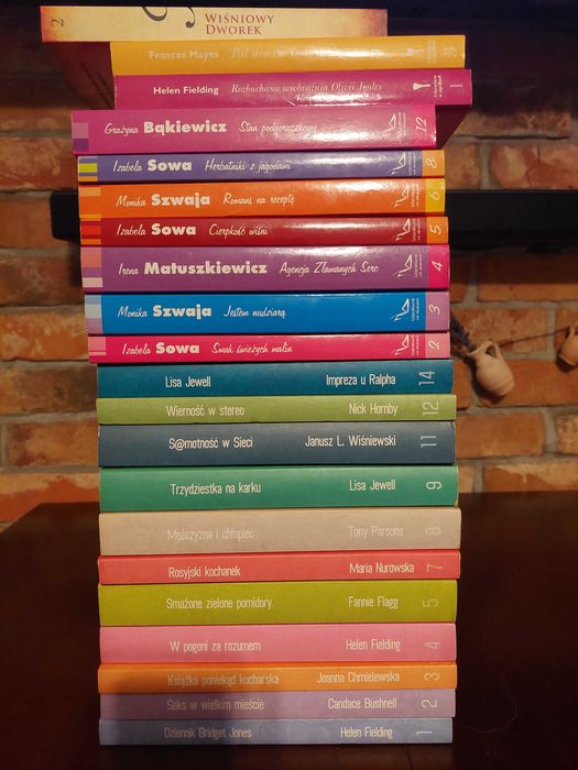 Książki - literatura kobieca.