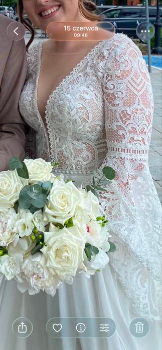 Suknia slubna boho