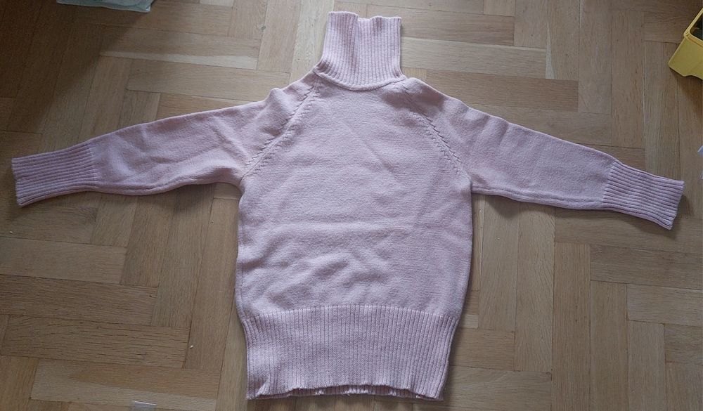 Gruby wełniany golf XS/S