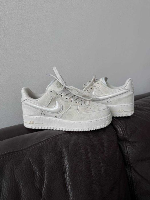 !ТОП! Nike Air Force 1 ‘07 Wolf Grey Suede | 36 37 38 39 40 41 42 43