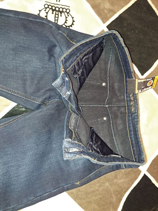 Джинсы зимние на флисе