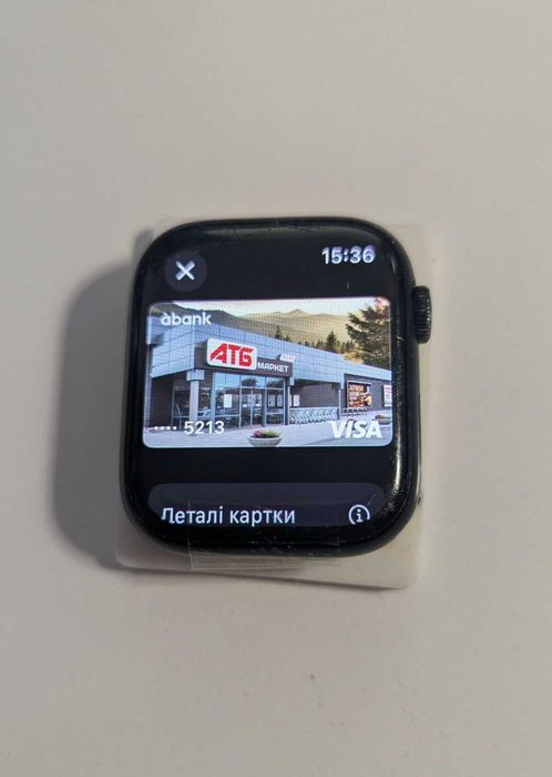 Під переклей скла дисплей модуль екран Apple Watch 7 45