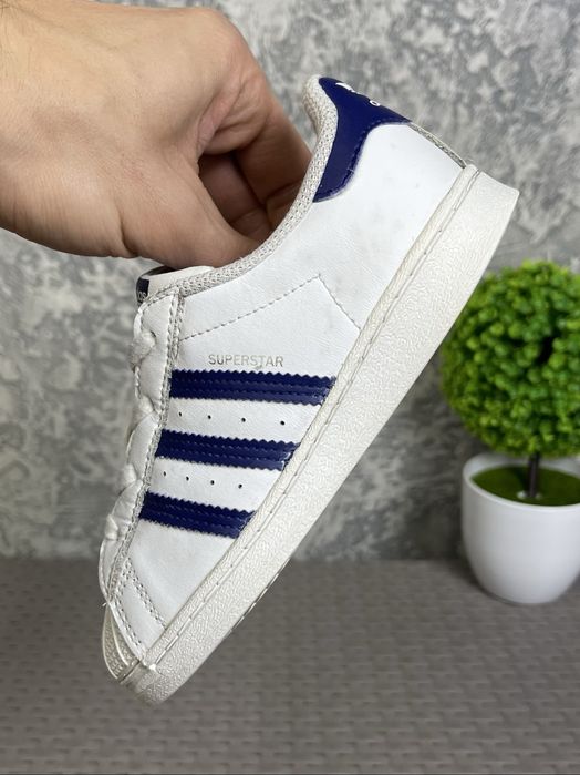 Adidas Superstar кроссовки 27 размер детские кожаные спортивные