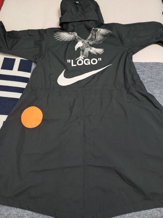 NikeLab x OFF-WHITE Mercurial NRG X  колаба Jacket Куртка Плащ