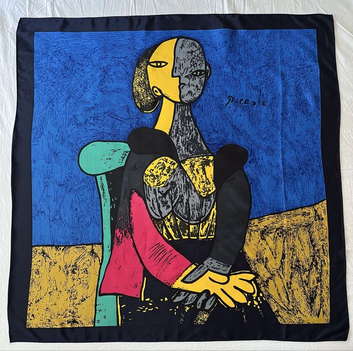 хустка з картиною пікассо, picasso платок