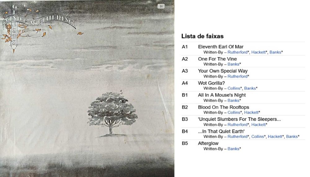 Discos LP Vinil– Genesis, Peter Gabriel Phil Collins