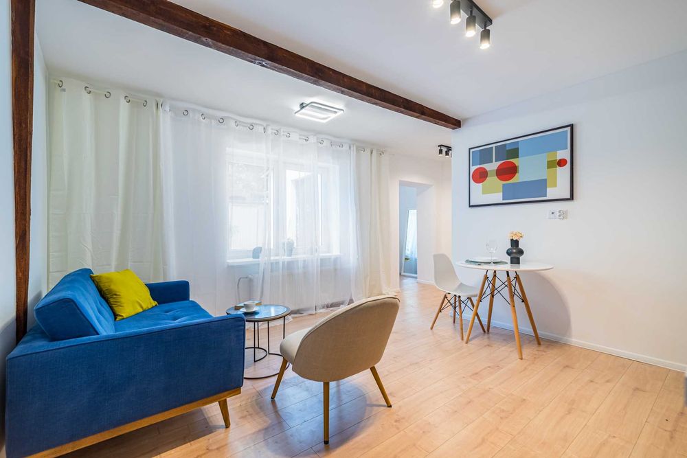 Mieszkanie z ogródkiem, 5 min od Wyspy Młyńskiej! 41 m2