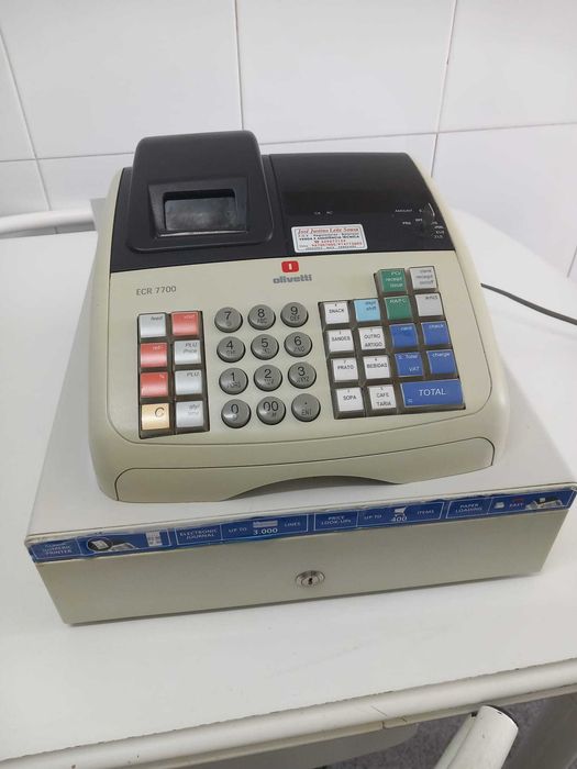 Caixa Registadora Olivetti ECR 7700