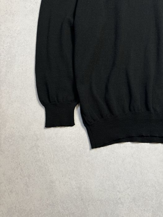 Шерстяной гольф C&A черный мужской (оригинал) водолазка