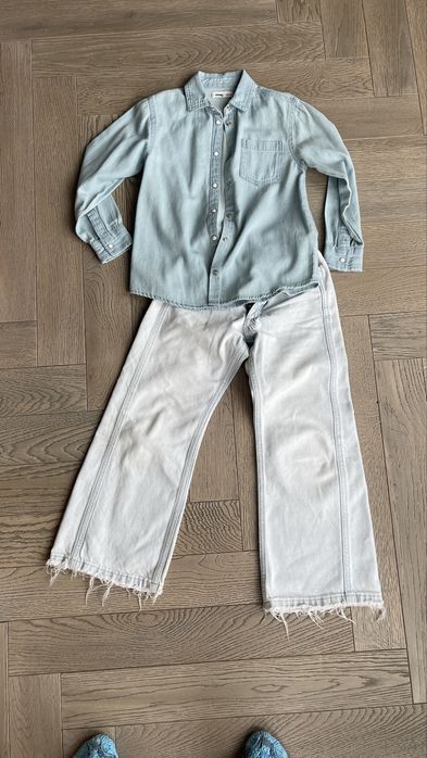 Набор комплект джинсы zara 122