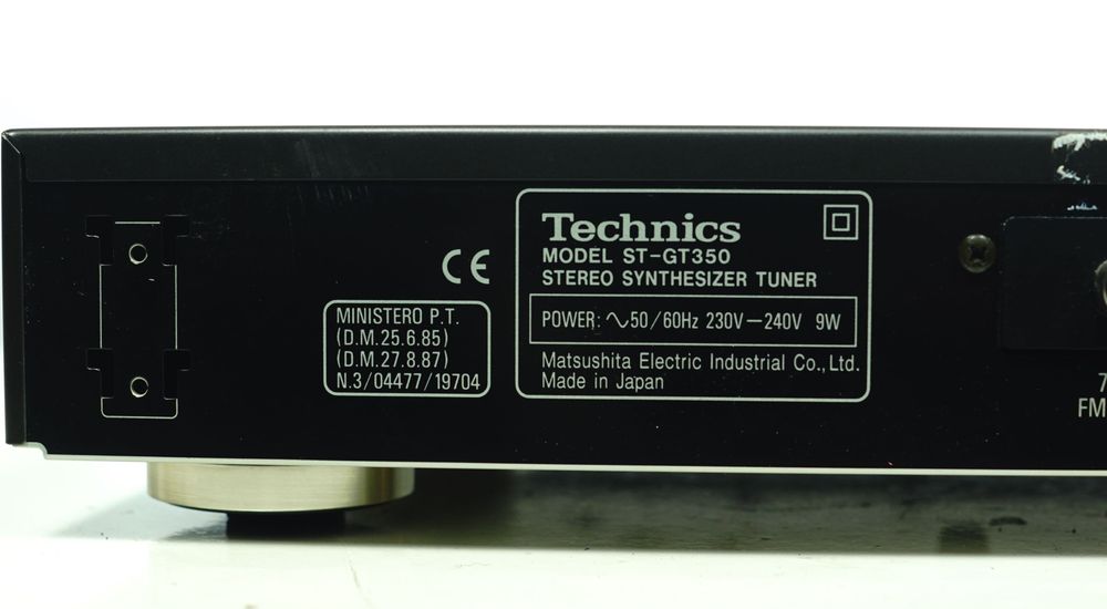 Tuner radiowy TECHNICS ST-GT350 FM