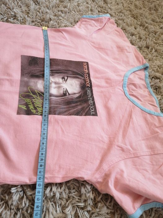 Koszulka z wizerunkiem SARAH CONNOR: rozm.M - róż